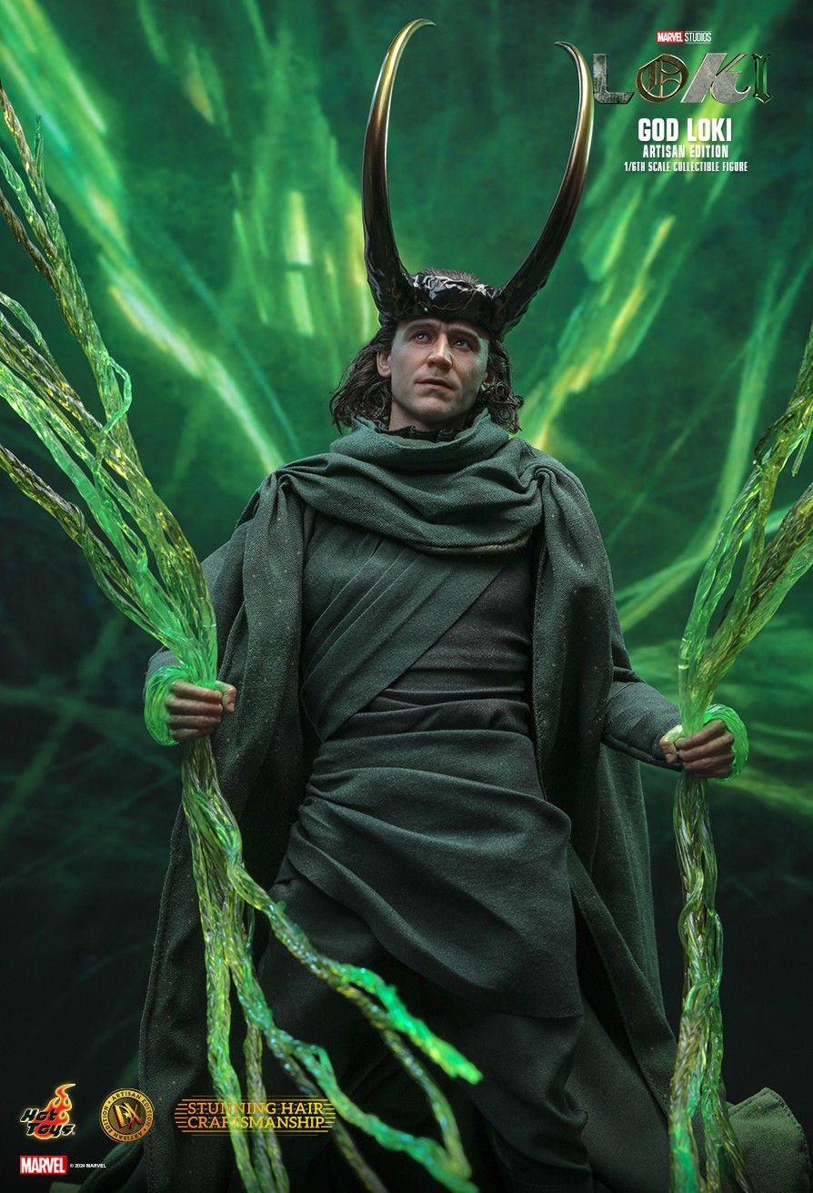 Figurine d’action de Loki, dieu (édition artisanale), à l’échelle 1/6 - Hot Toys