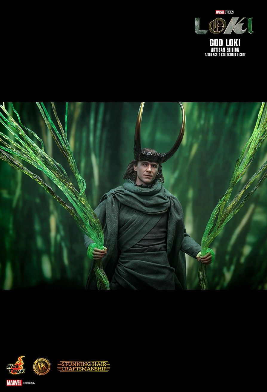 Figurine d’action de Loki, dieu (édition artisanale), à l’échelle 1/6 - Hot Toys