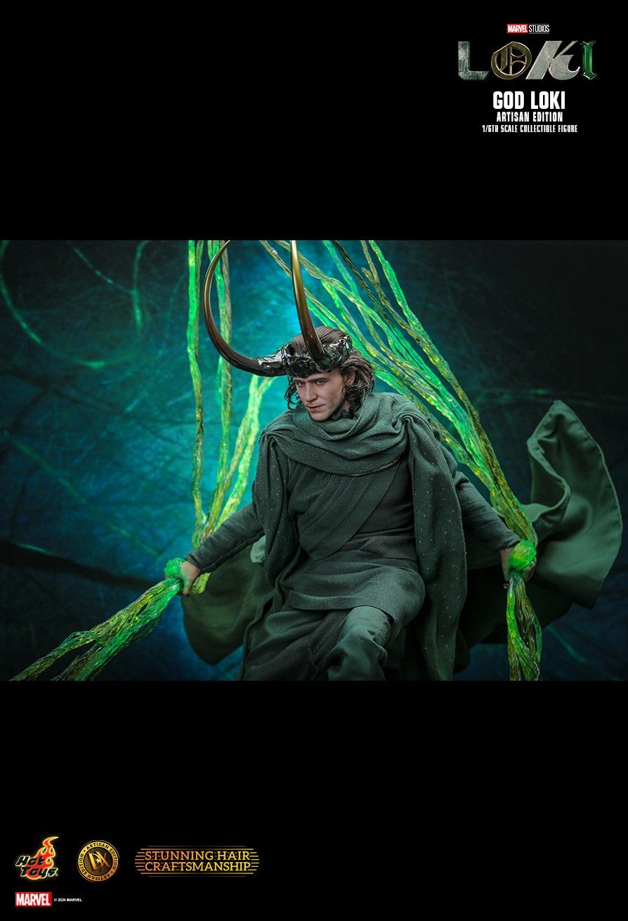 Figurine d’action de Loki, dieu (édition artisanale), à l’échelle 1/6 - Hot Toys