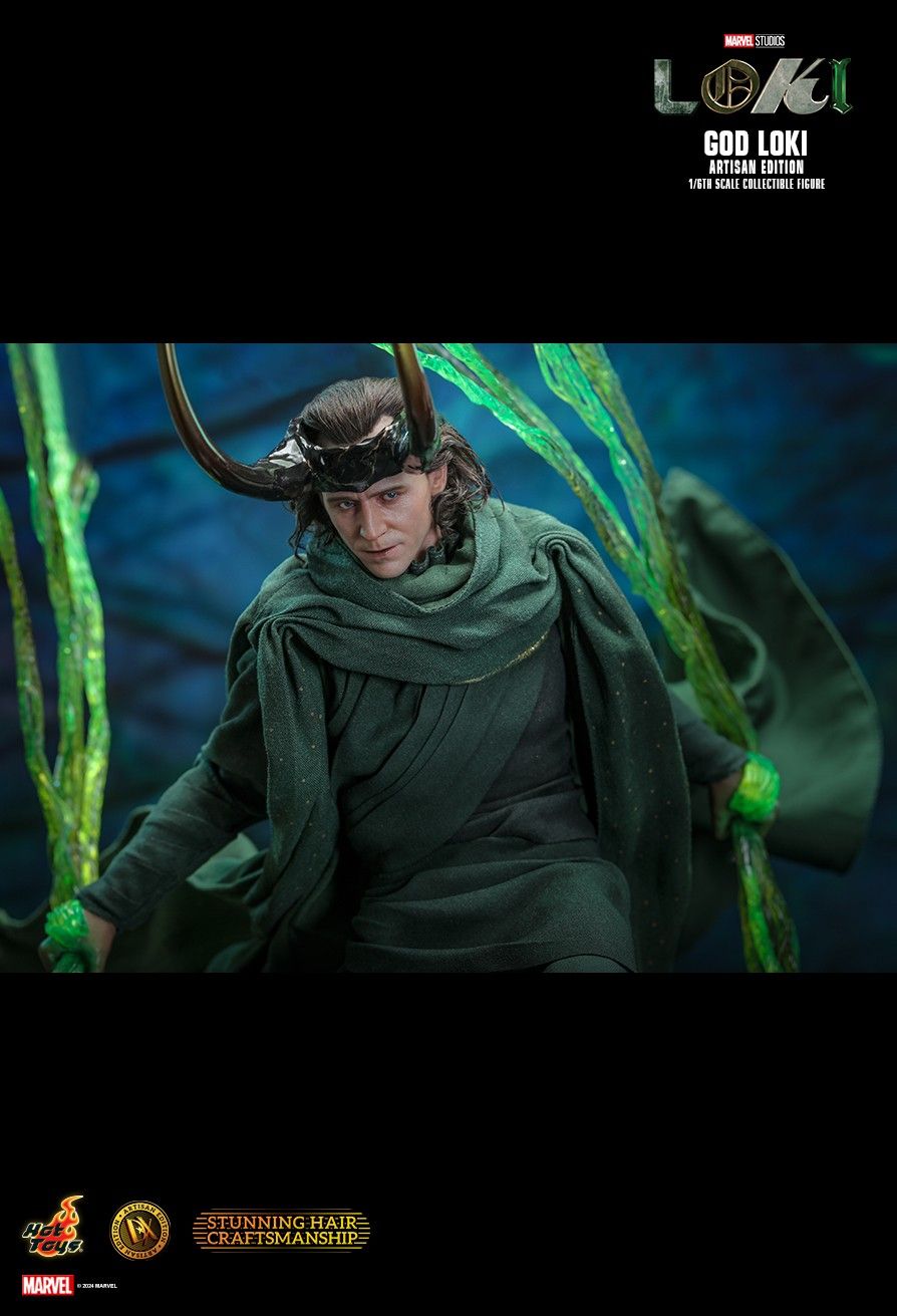 Figurine d’action de Loki, dieu (édition artisanale), à l’échelle 1/6 - Hot Toys