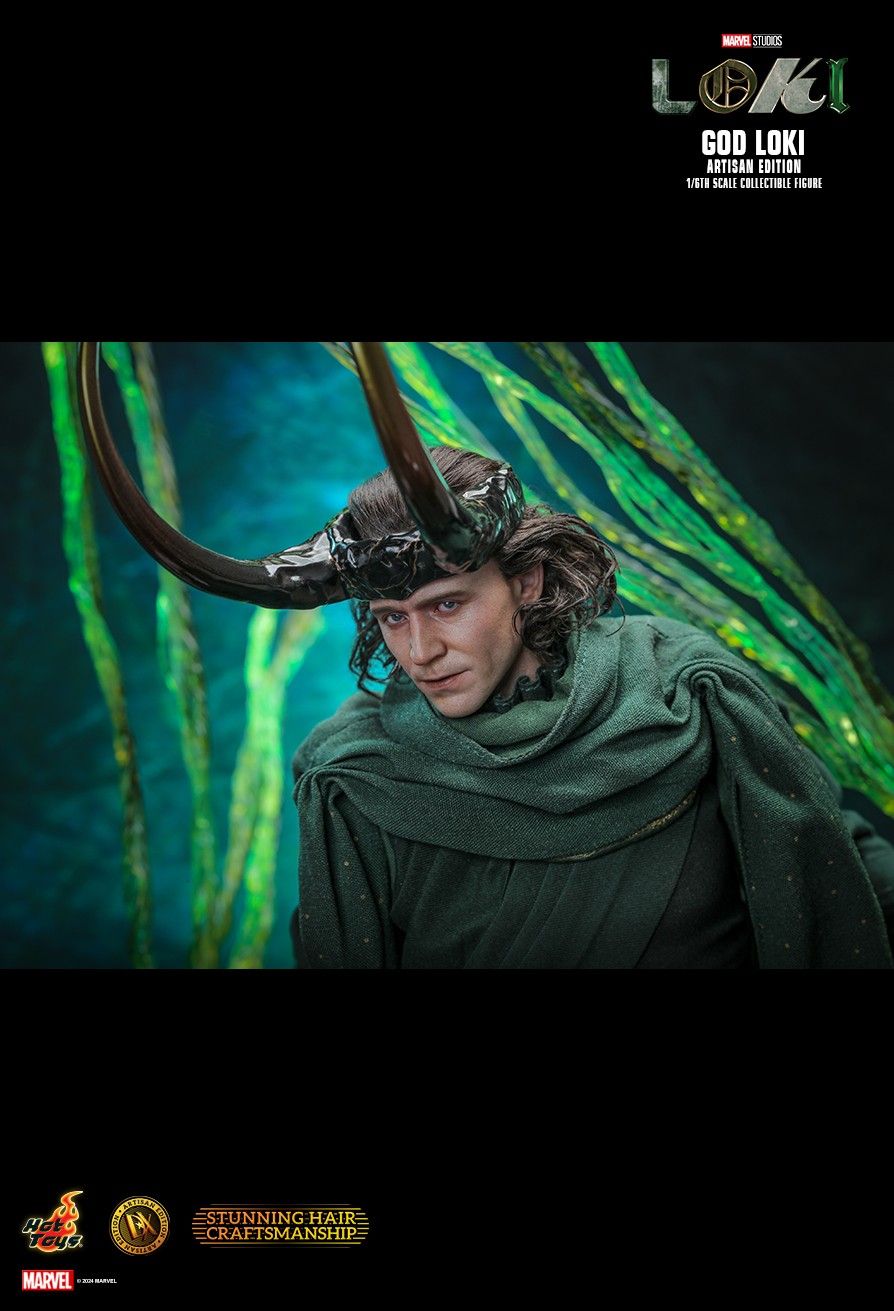 Figurine d’action de Loki, dieu (édition artisanale), à l’échelle 1/6 - Hot Toys