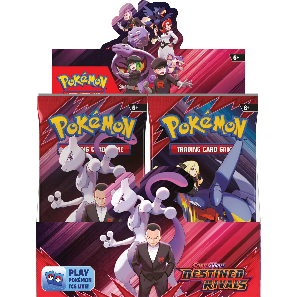 Pokémon TCG - Karmesin & Purpur - Rivalen des Schicksals - Booster-Box (36x Packs)
