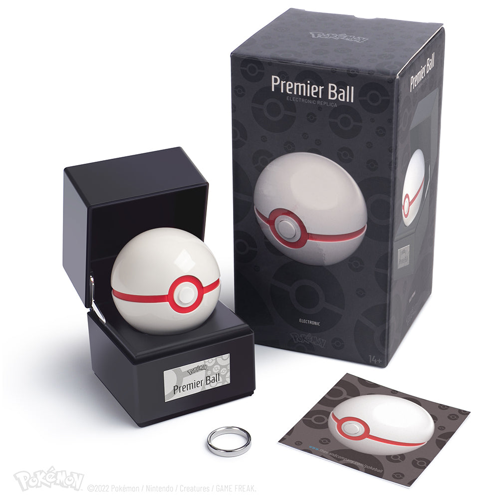 Pokémon Die-Cast Premier Ball Interactive Replica