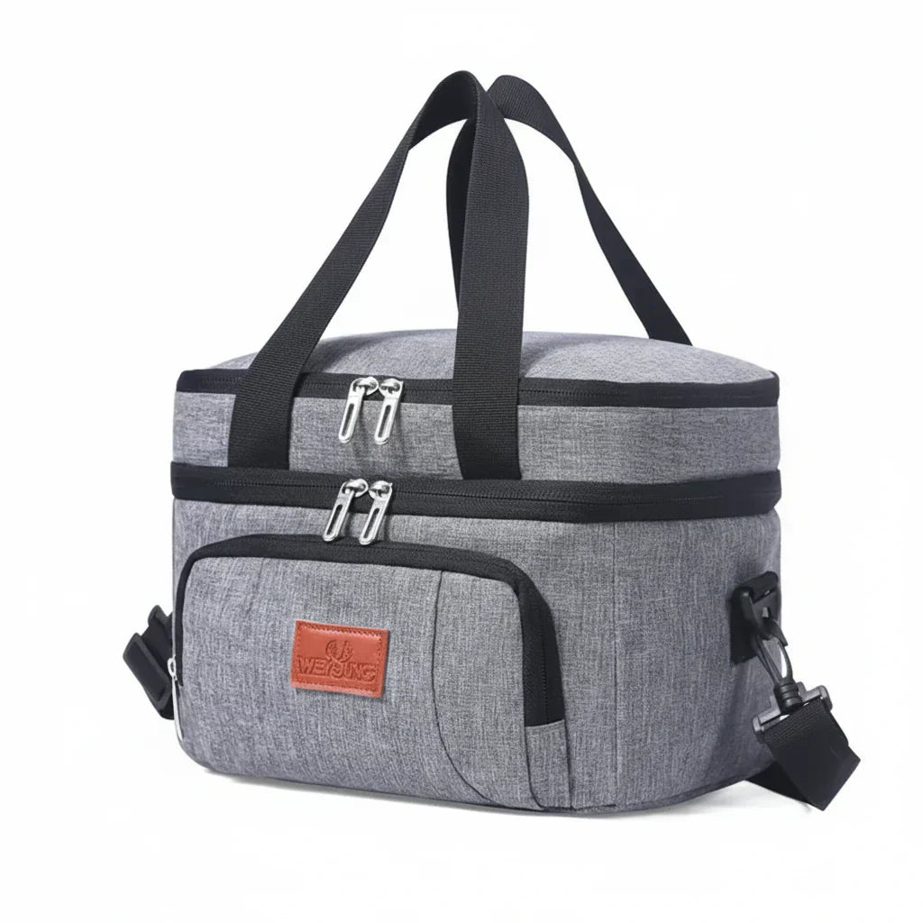 Multifunktionale Kühltaschen mit doppelten Schichten große Kapazität