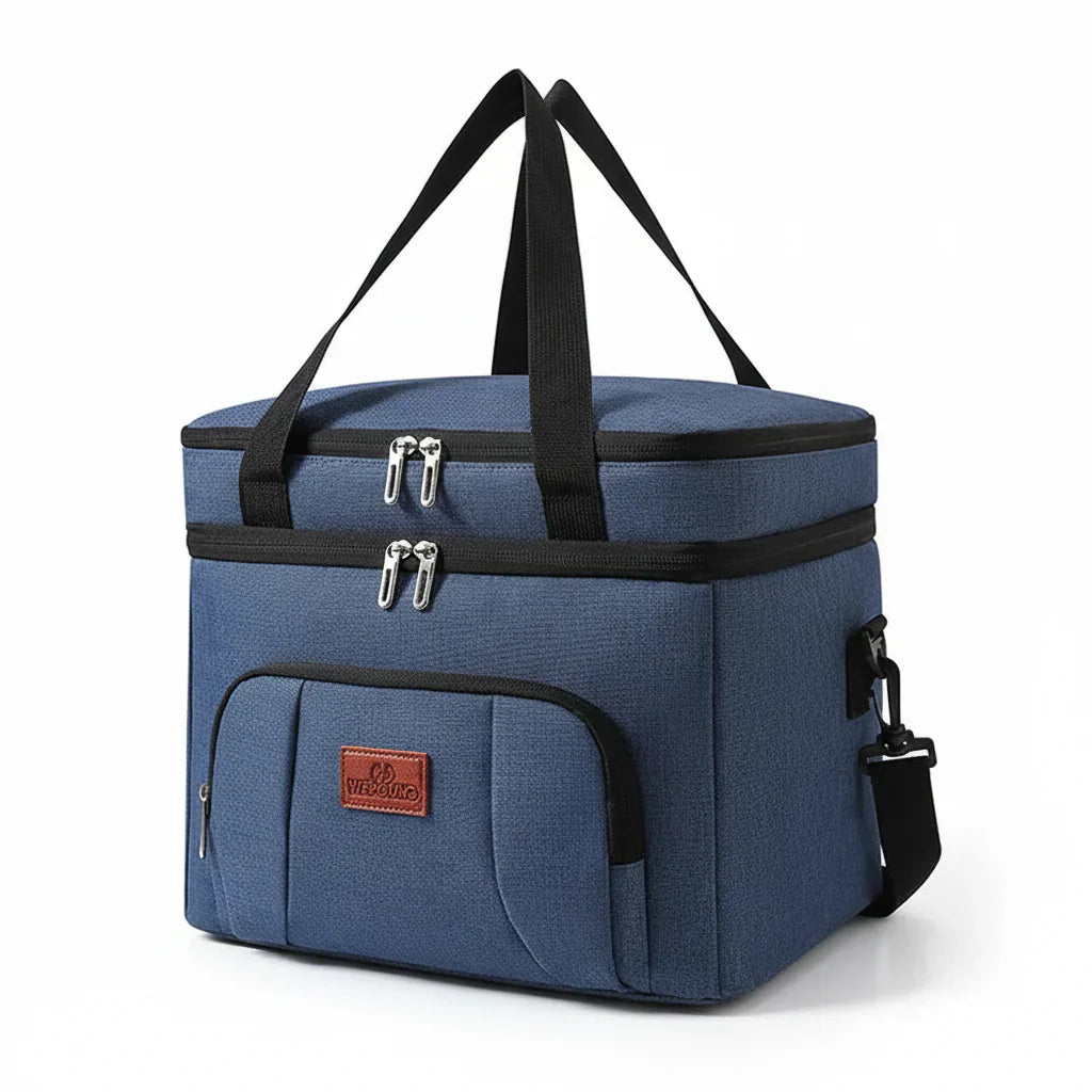 Multifunktionale Kühltaschen mit doppelten Schichten große Kapazität