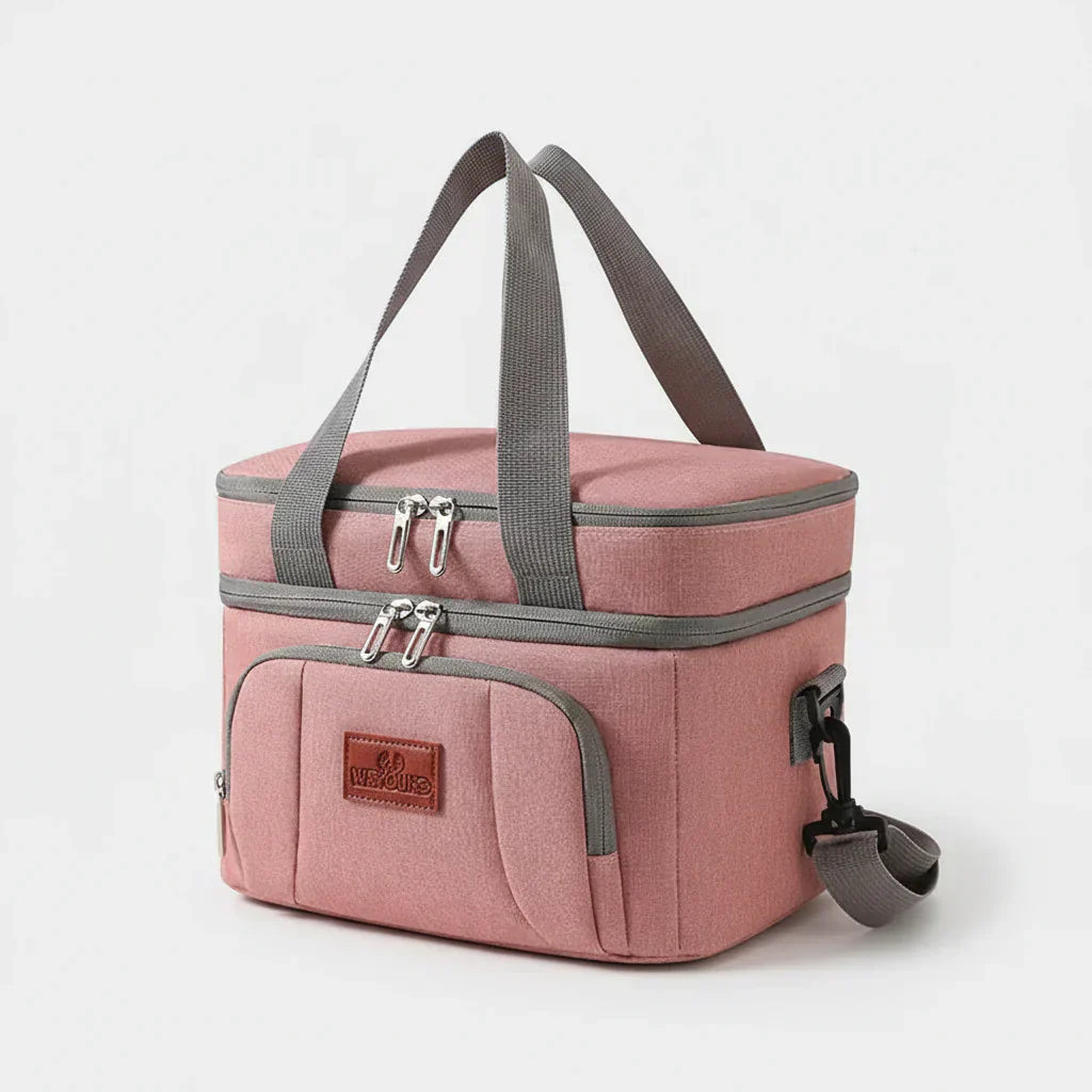 Multifunktionale Kühltaschen mit doppelten Schichten große Kapazität