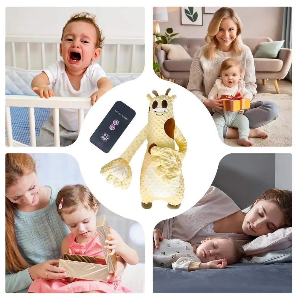 Remote-Controlled Patting Plush Toy, USB Rechargeable