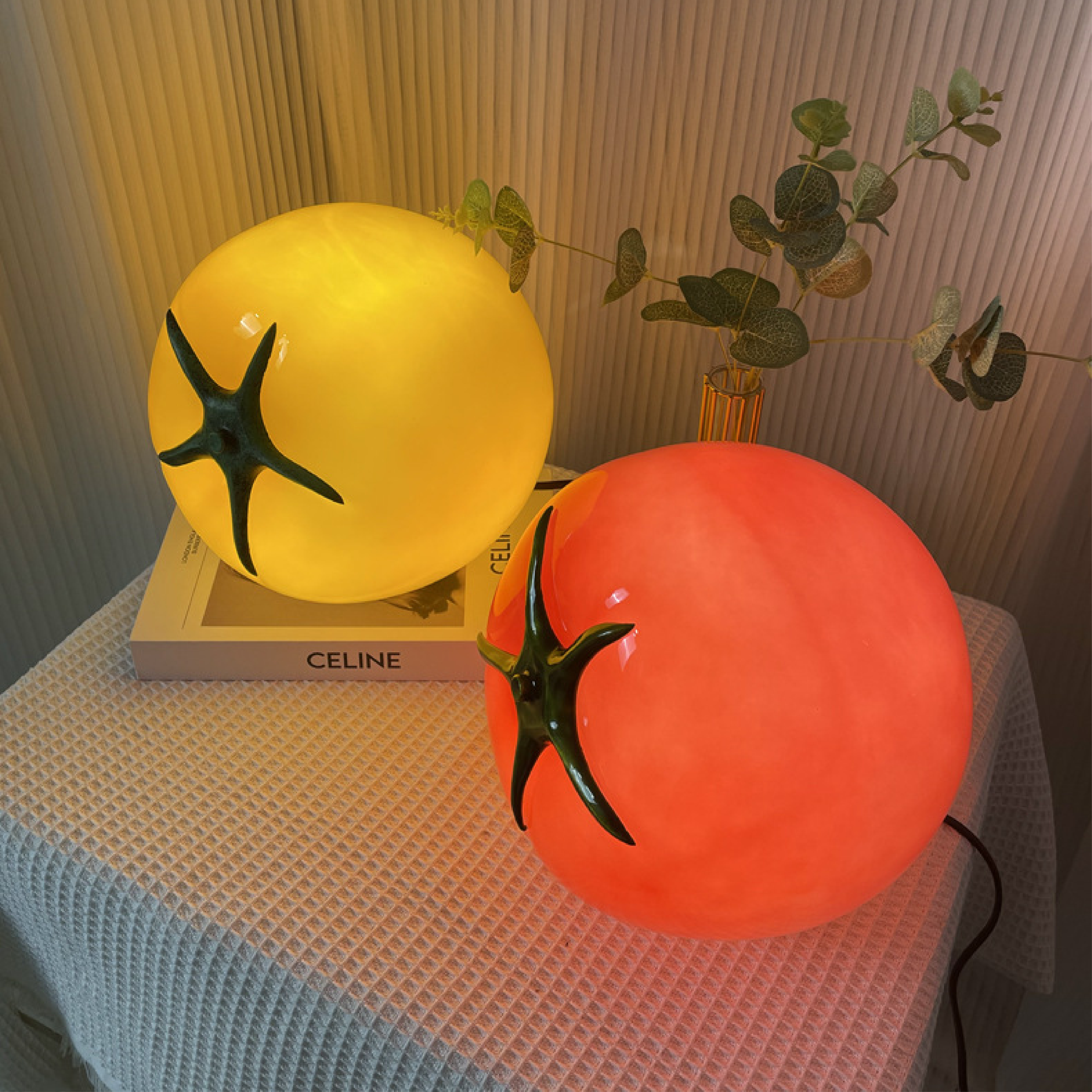 LED Tomaten Tischlampe | Modernes Küchendekor & einzigartige Beleuchtung