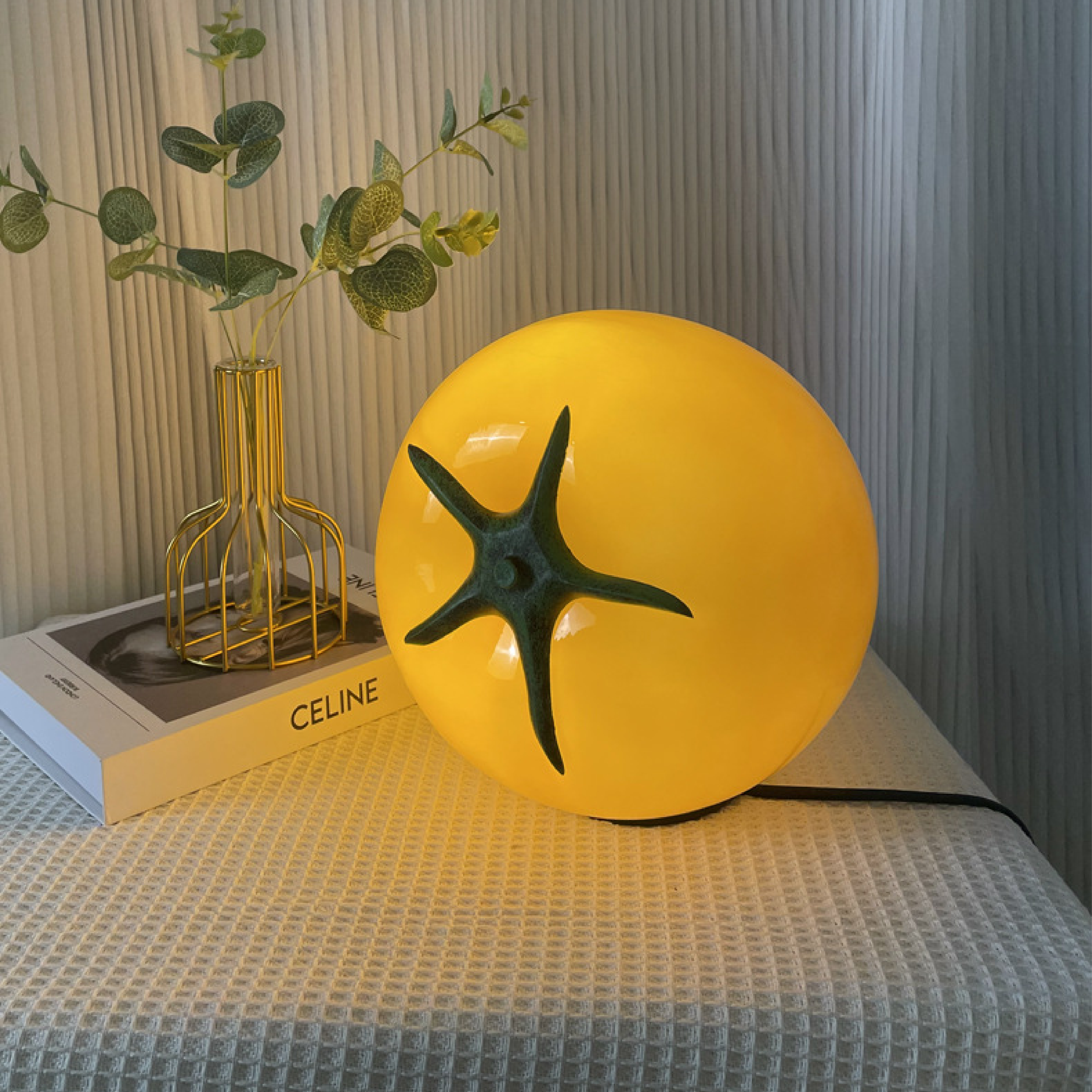 LED Tomaten Tischlampe | Modernes Küchendekor & einzigartige Beleuchtung