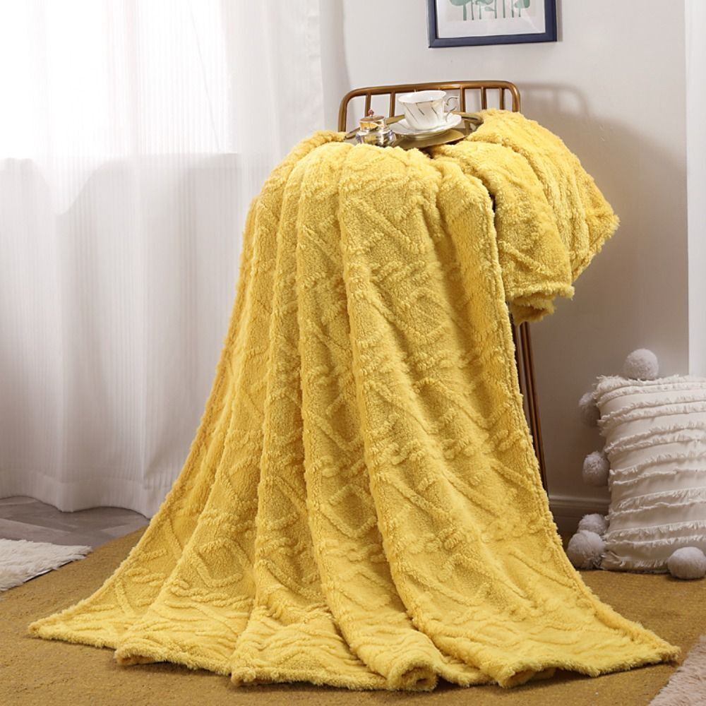 Gemütliche Cloud Haven Fleece-Wurfdecke für Wärme & Komfort