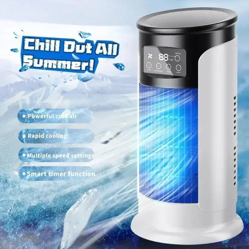 ARCTICFLOW | Kompakter Verdunstungsluftkühler mit 6 Geschwindigkeiten