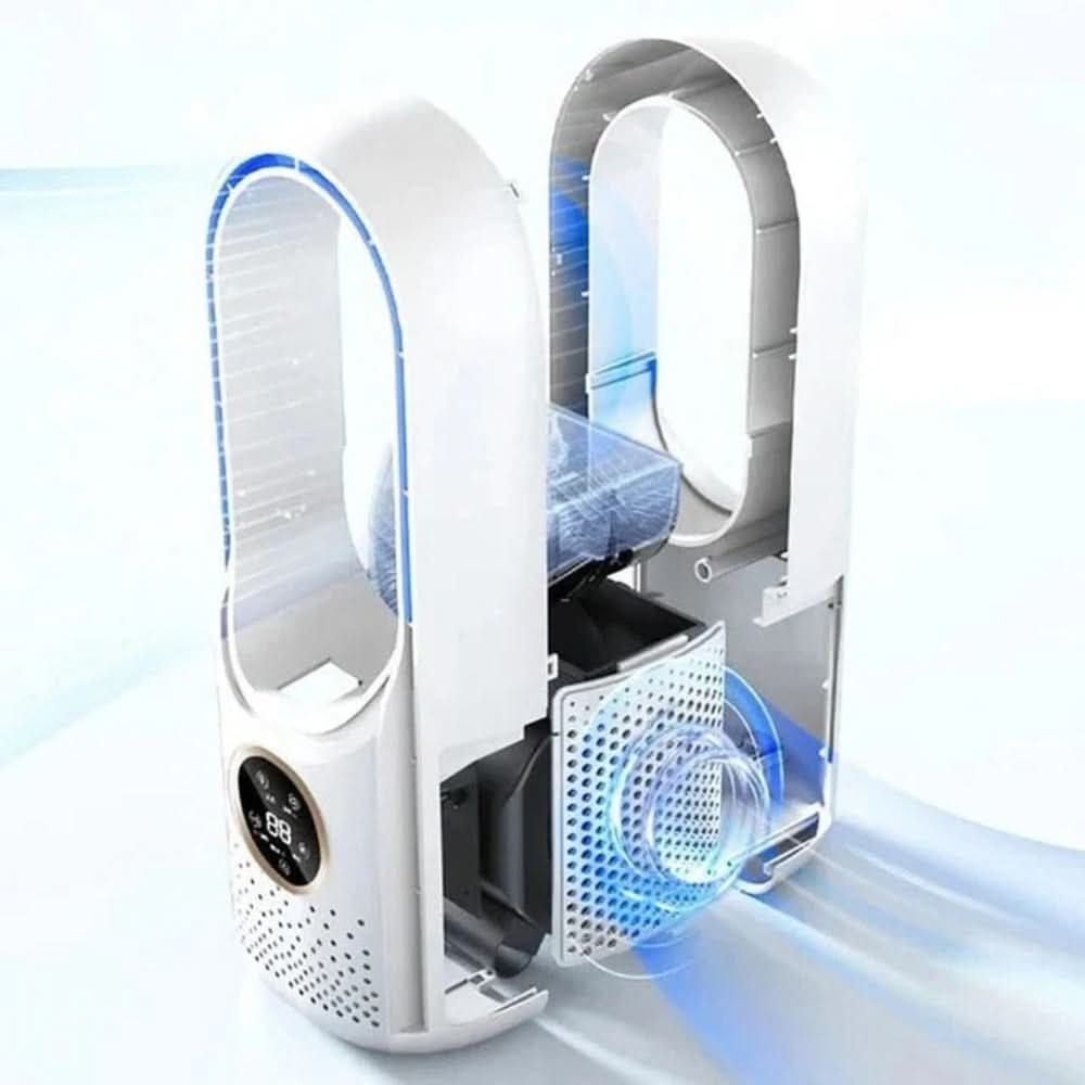 BREEZA Nova | Quiet Bladeless Air Cooler with Sleep Mode