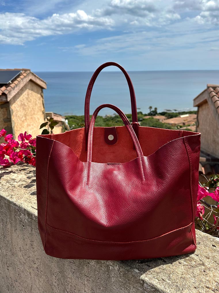 Die Carryall Leder-Tasche