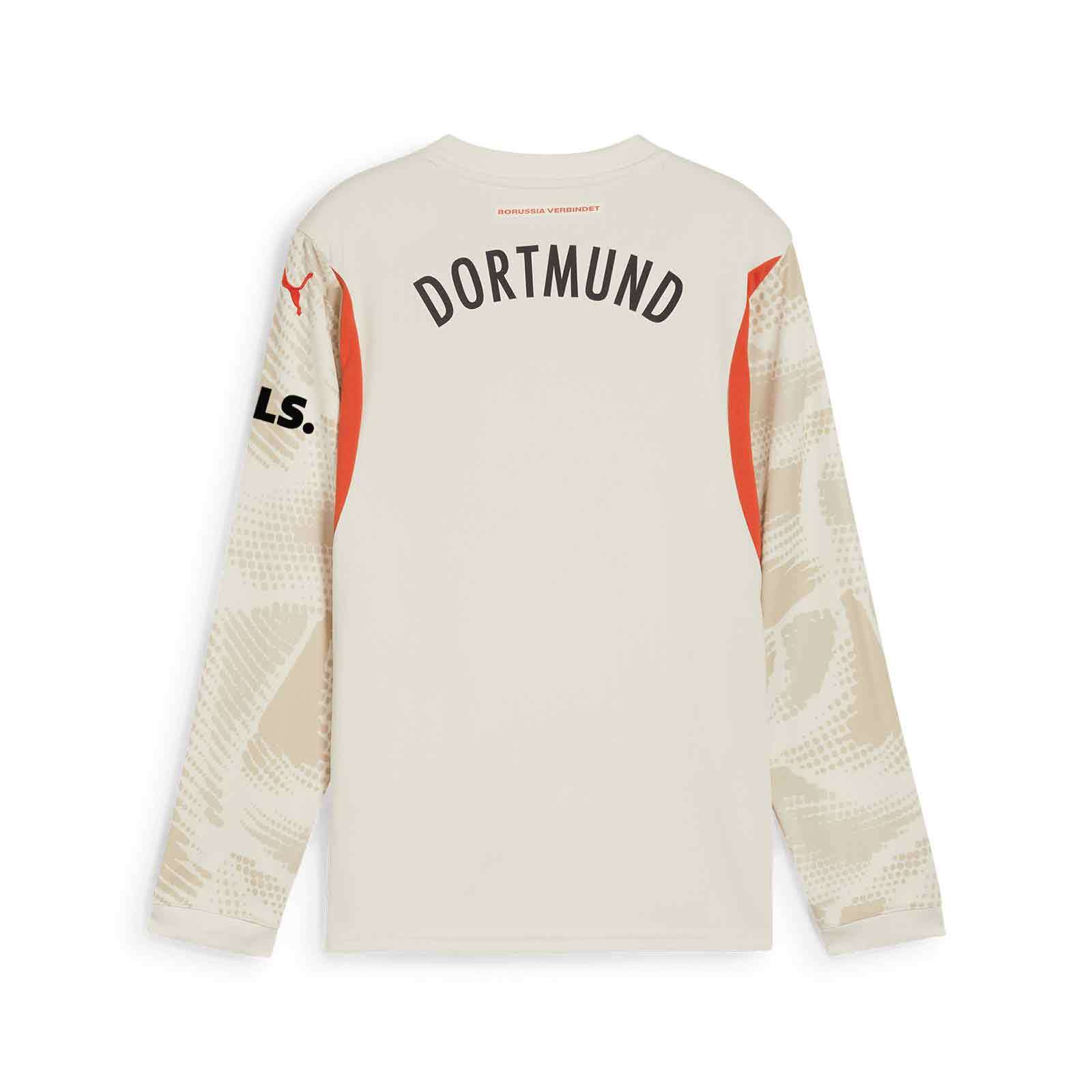 BVB BORUSSIA DORTMUND Goalkeeper Jersey Kids Beige 24 / 25