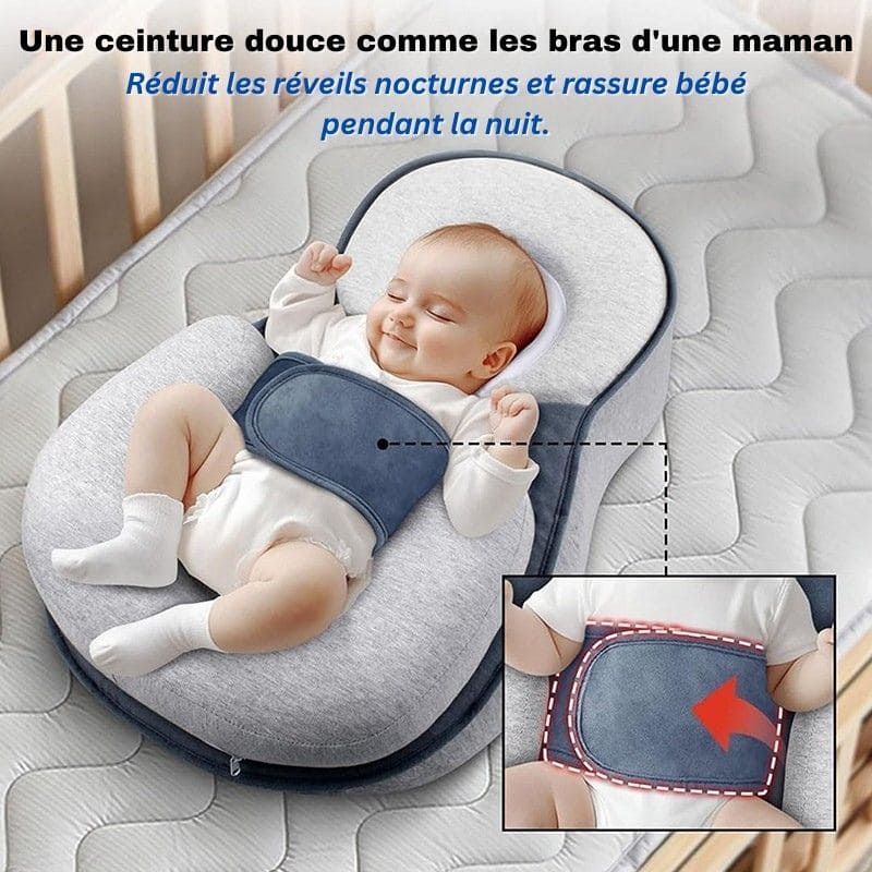 Ergonomic Baby Support Cushion with Washable Cover