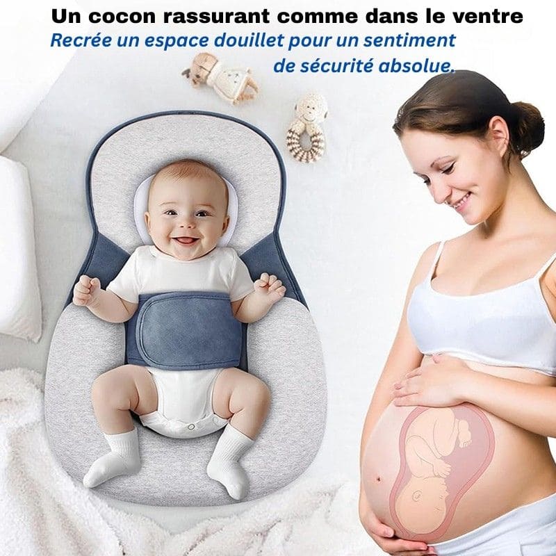 Ergonomic Baby Support Cushion with Washable Cover