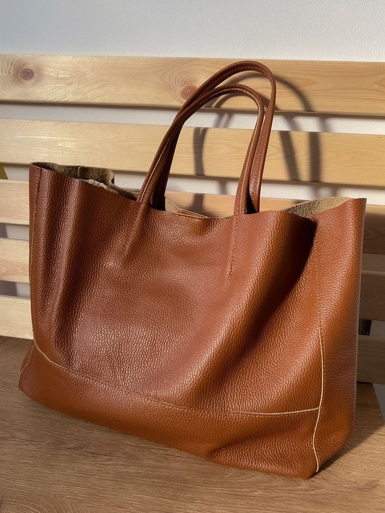 Die Carryall Leder-Tasche