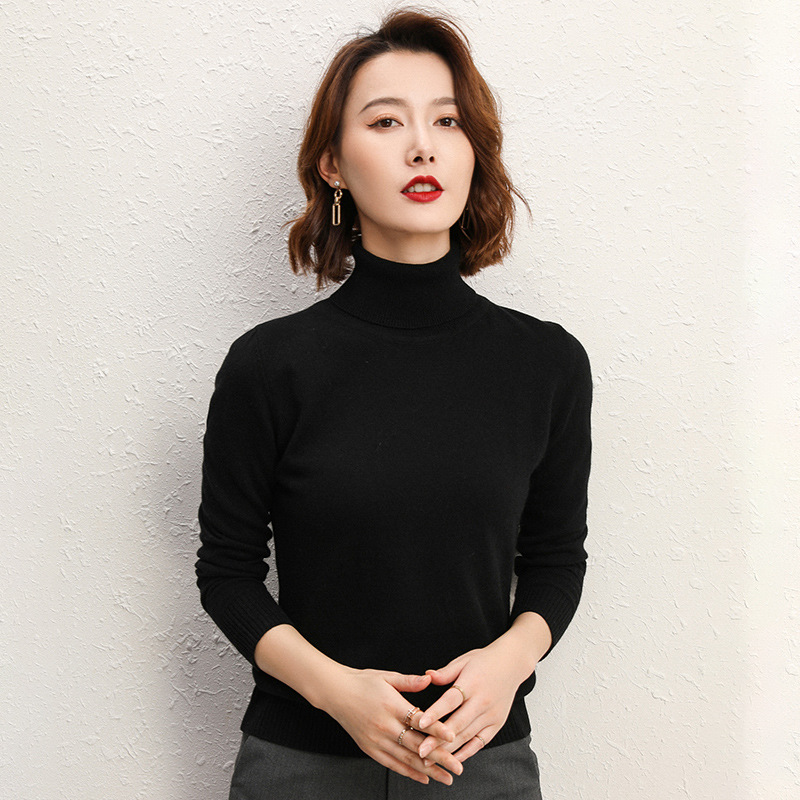 Alaina | Damen Rollkragenpullover