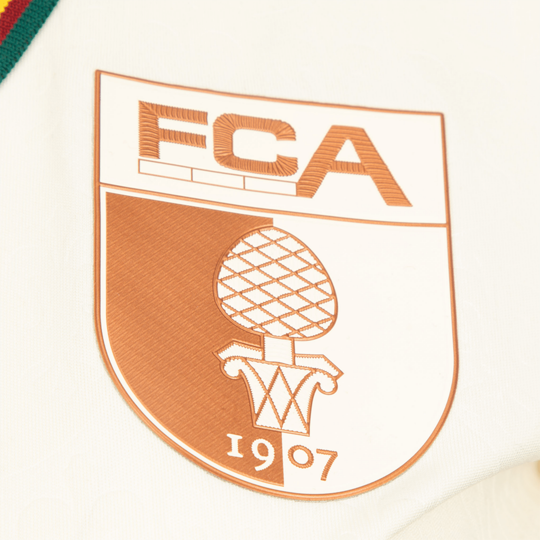 FCA FC AUGSBURG FUGGERSTADT Herren Langarmtrikot Creme 25 / 26