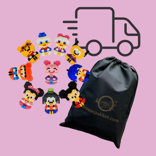 Mini Building Kit and Storage Bag Set