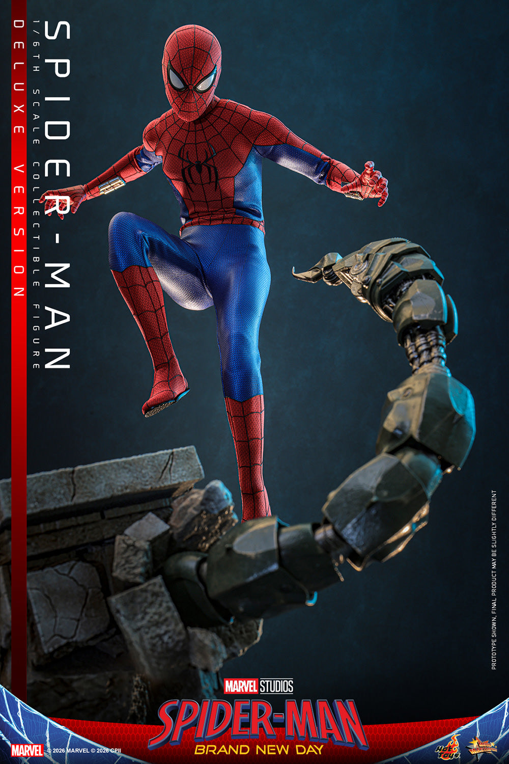Spider-Man (Brand New Day - Deluxe Version) 1/6 Scale Action Figure - Hot Toys