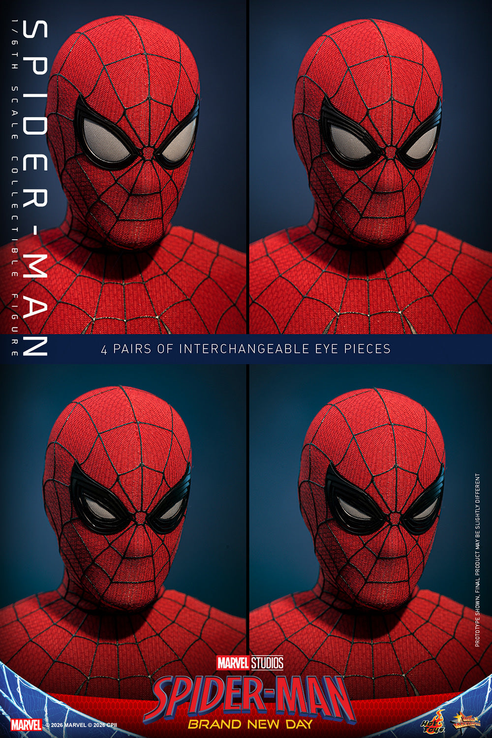 Spider-Man (Brand New Day) 1/6-Skala-Actionfigur - Hot Toys