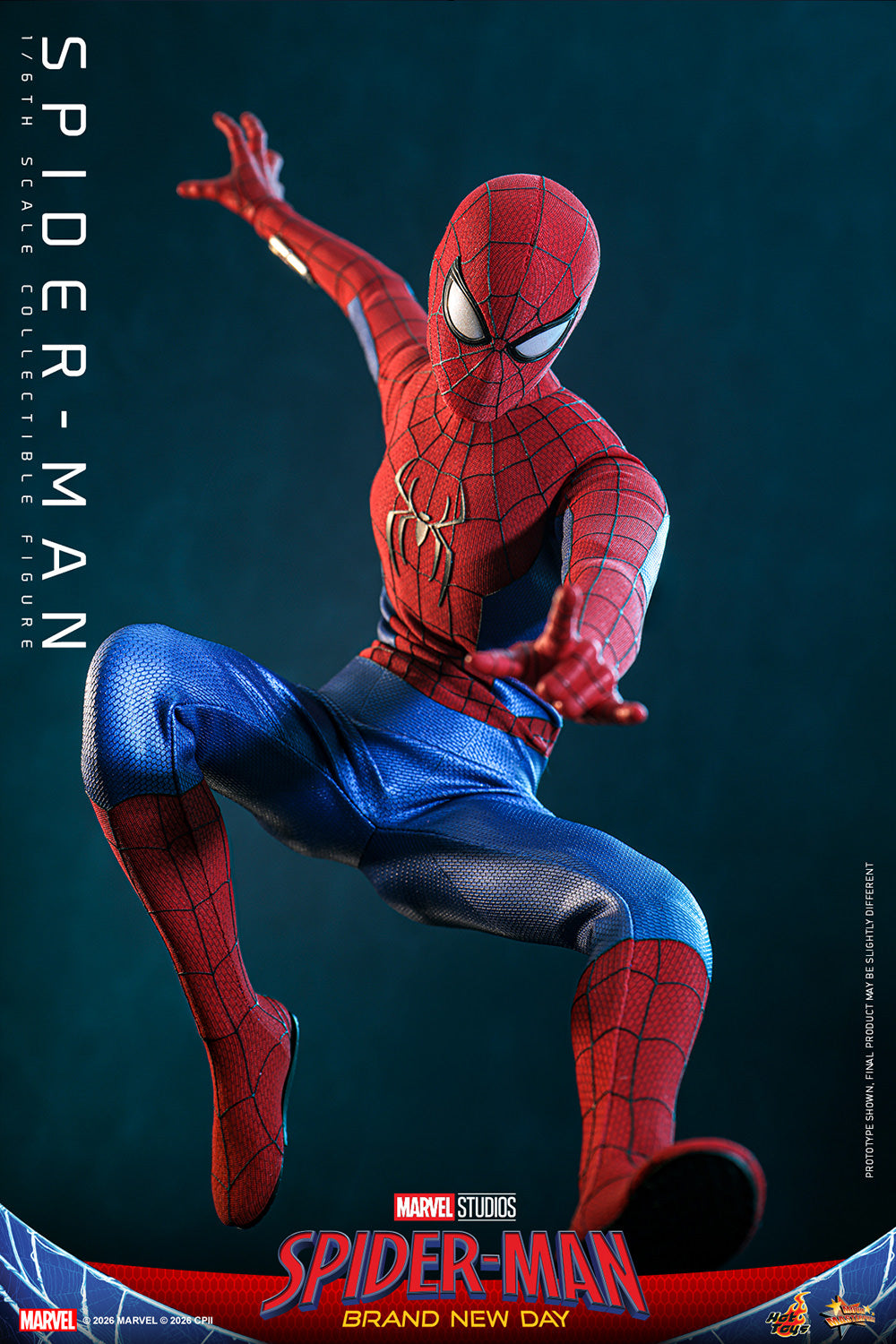 Spider-Man (Brand New Day) 1/6-Skala-Actionfigur - Hot Toys