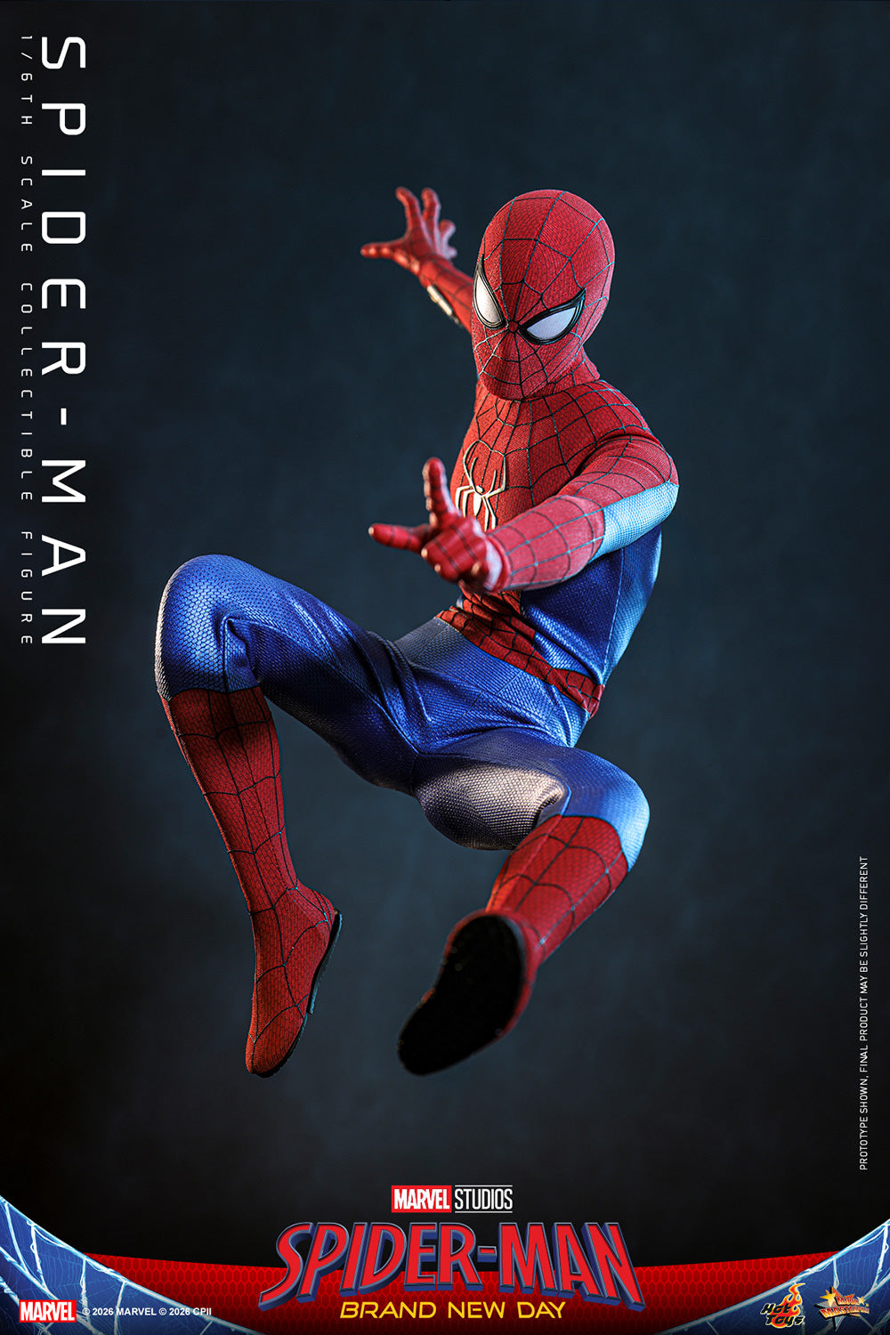 Spider-Man (Brand New Day) 1/6-Skala-Actionfigur - Hot Toys