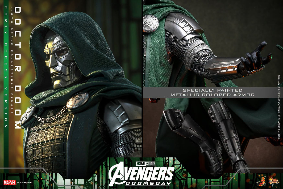 Doctor Doom (Avengers: Doomsday) 1/6 Scale Action Figure - Hot Toys
