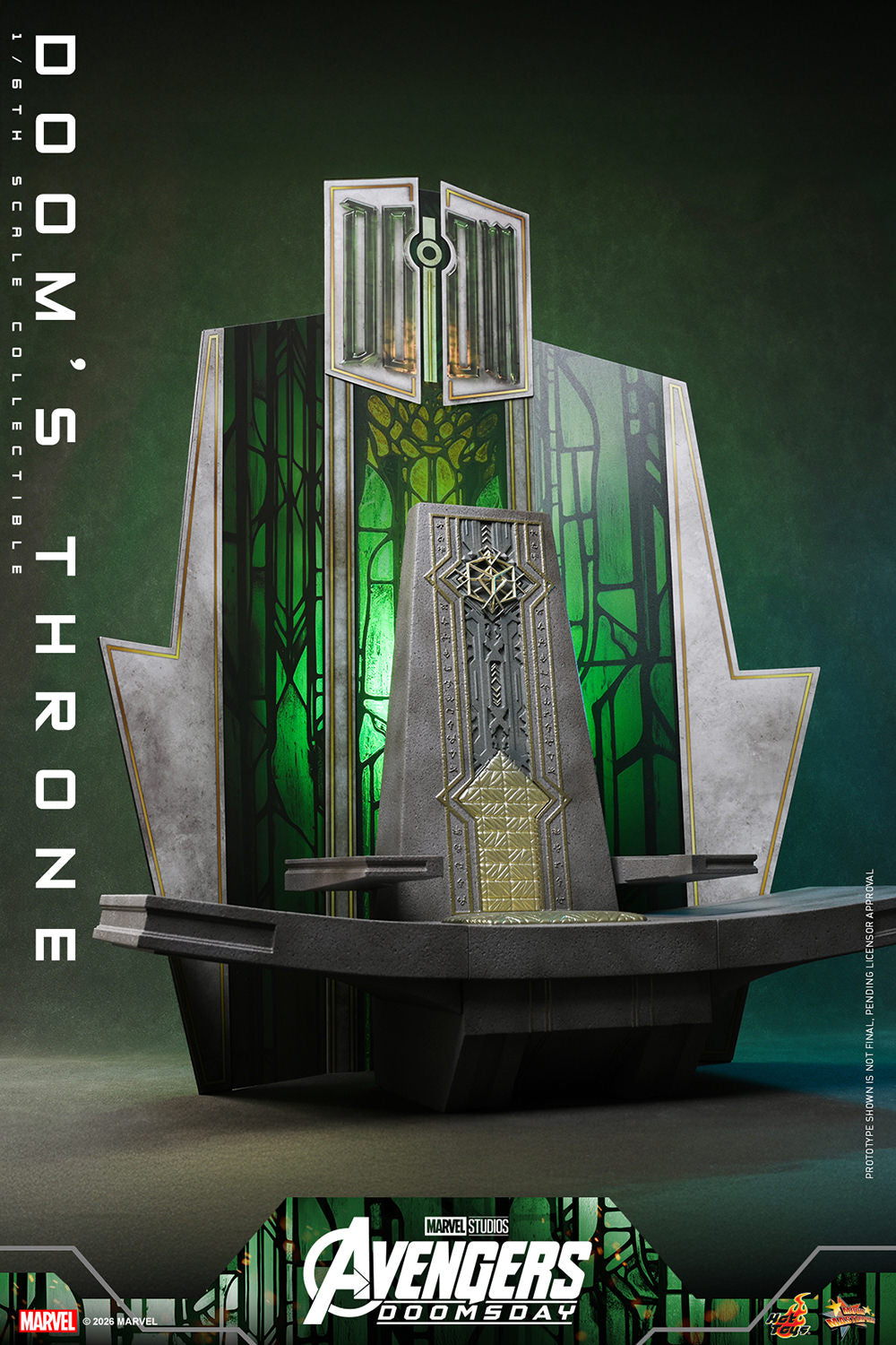 Doom's Throne (Avengers: Doomsday) 1/6 Scale Accessory - Hot Toys