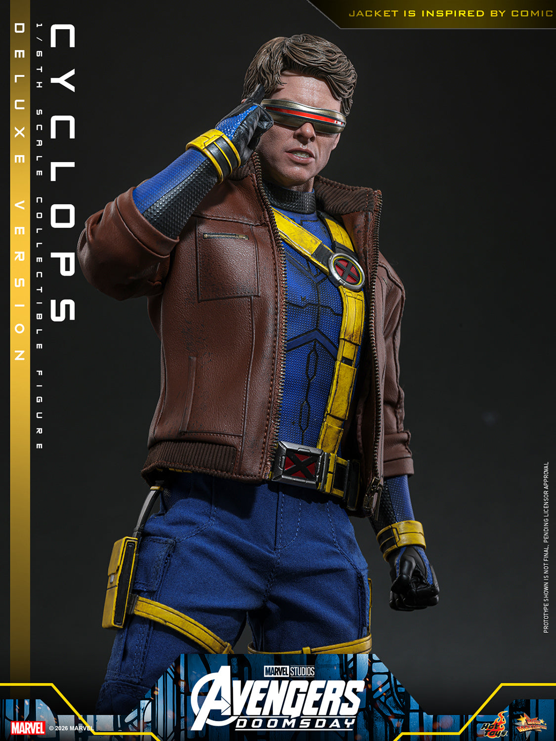 Cyclops (Avengers: Doomsday - Deluxe-Version) 1/6-Skala-Actionfigur - Hot Toys