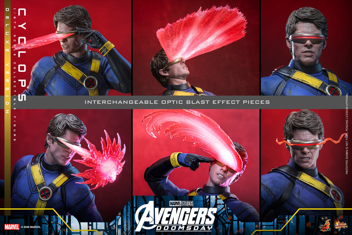 Cyclops (Avengers: Doomsday - Deluxe-Version) 1/6-Skala-Actionfigur - Hot Toys