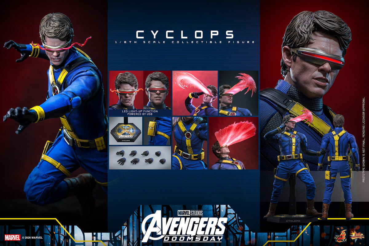 Cyclope (Avengers: Doomsday) Figurine articulée à l’échelle 1/6 - Hot Toys