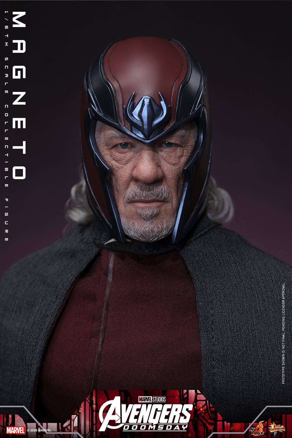 Magneto (Avengers: Doomsday) Figurine articulée à l'échelle 1/6 - Hot Toys