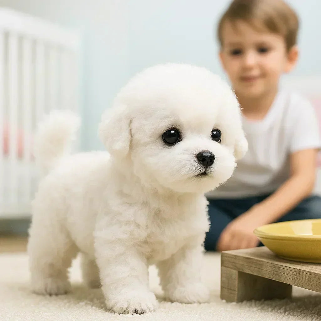 Roboter Welpe | Realistischer interaktiver Plüschhund