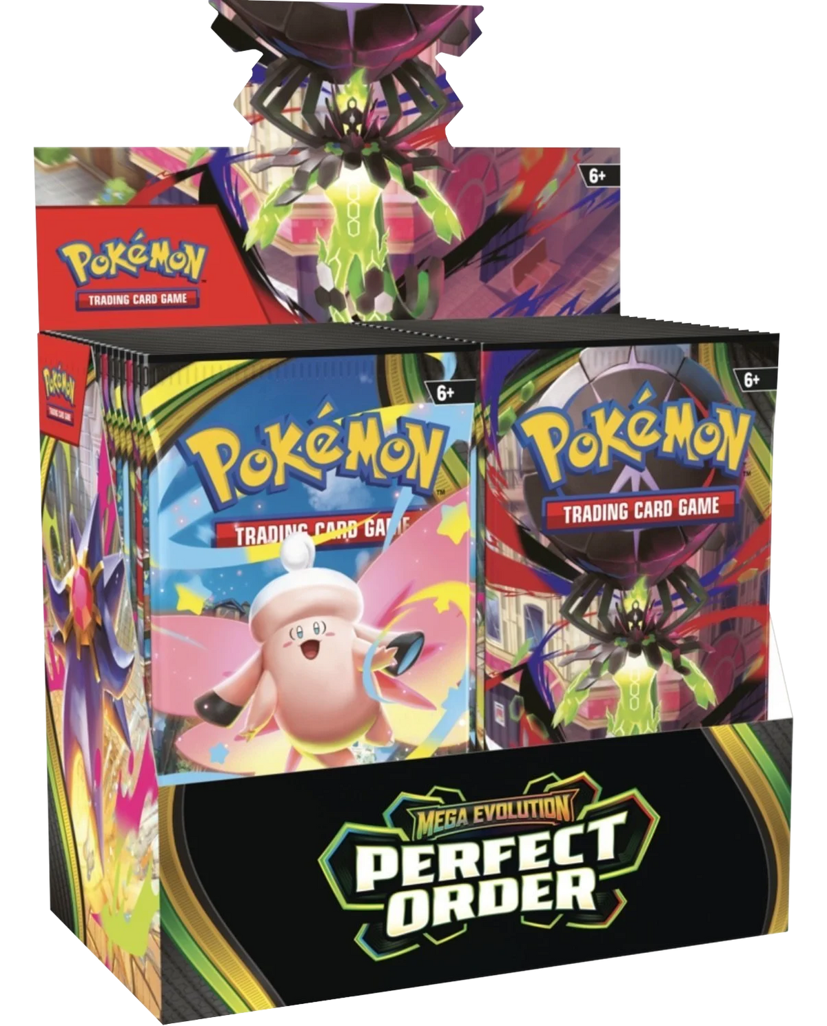 JCC Pokémon - Méga-Évolution - Ordre parfait - Boîte de boosters (36x boosters)