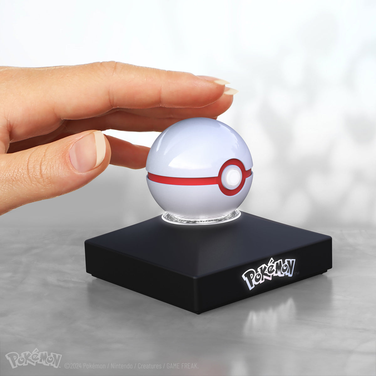 Pokémon Die-Cast Mini-Premierball interaktive Replik