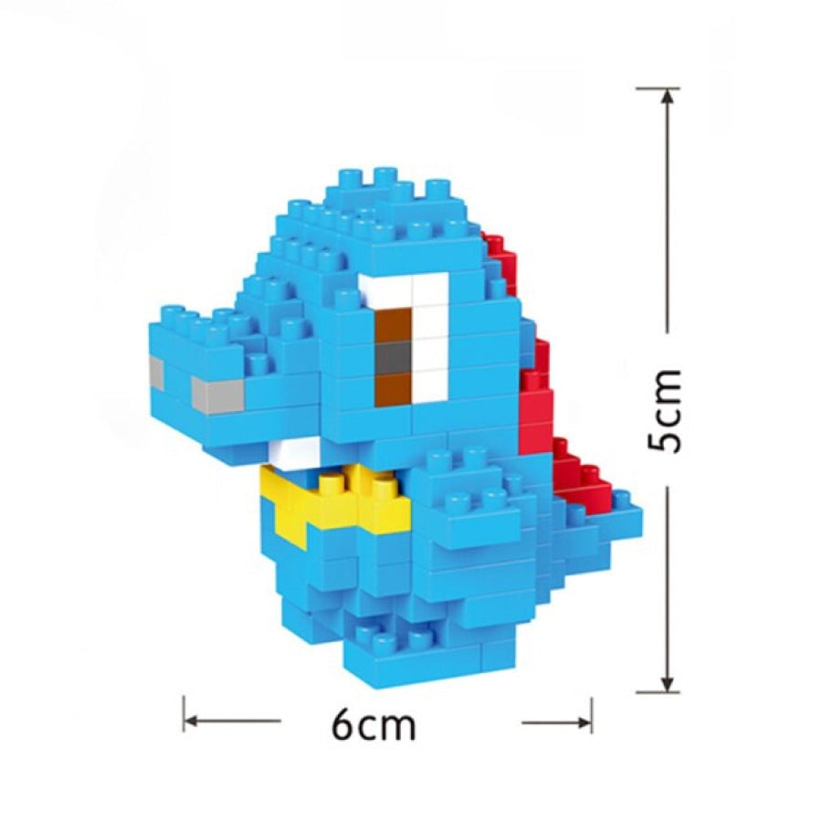 Mini Creature Building Block Set, Approximately 170 Pieces