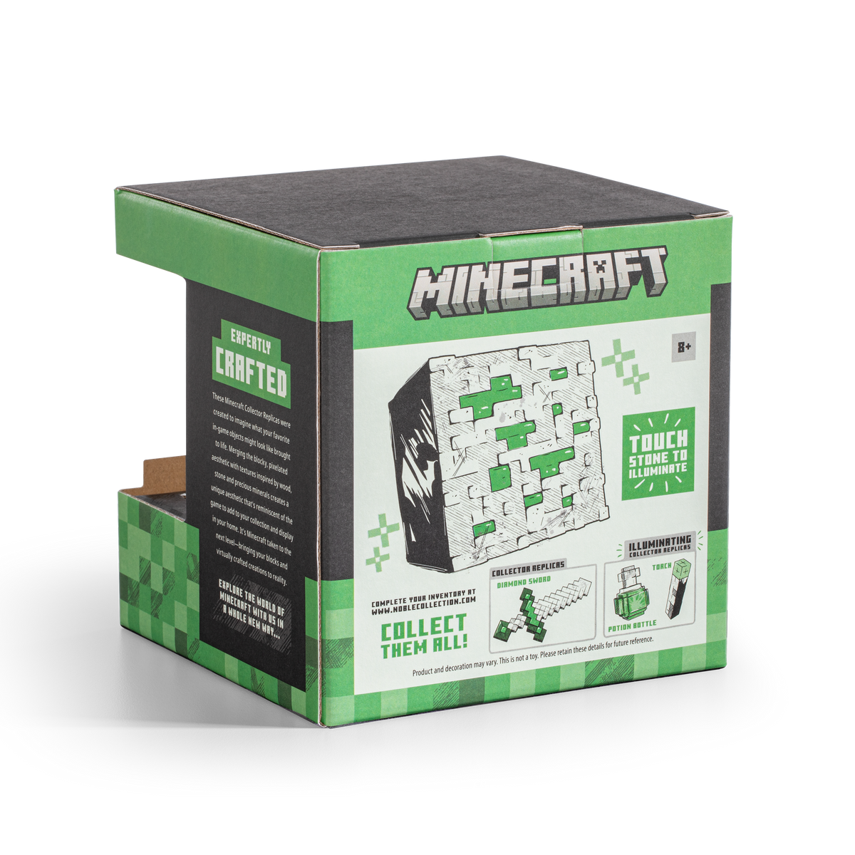 Diamond Ore LED Light - Touch-Control Collector Replica