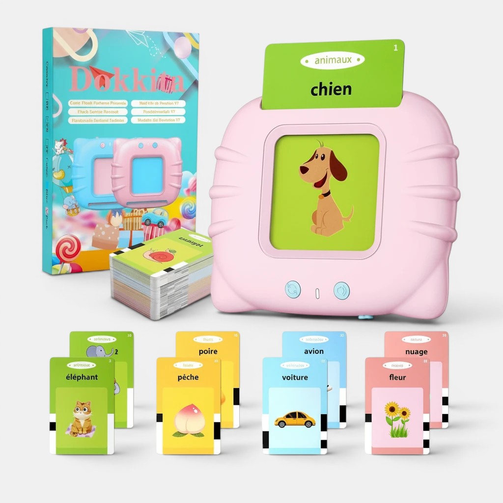 Montessori Talking Educational Flashcards