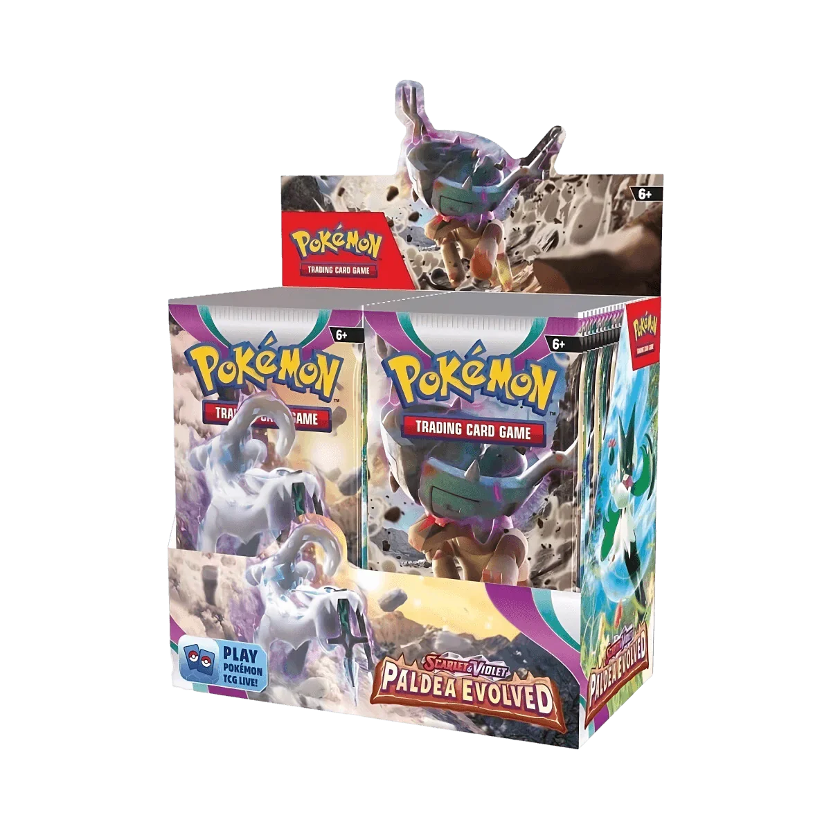 JCC Pokémon - Écarlate et Violet - Évolutions à Paldea - Boîte de boosters (36 boosters)