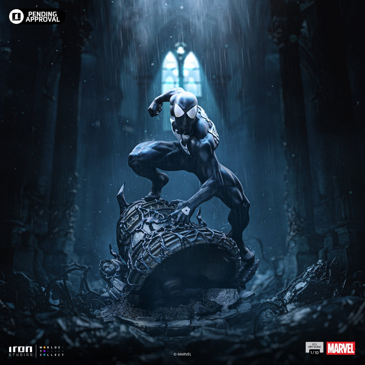Spider-Man-in-Schwarz-Statue - Marvel Comics - BDS Art Scale 1/10 - Iron Studios - Vorbestellung