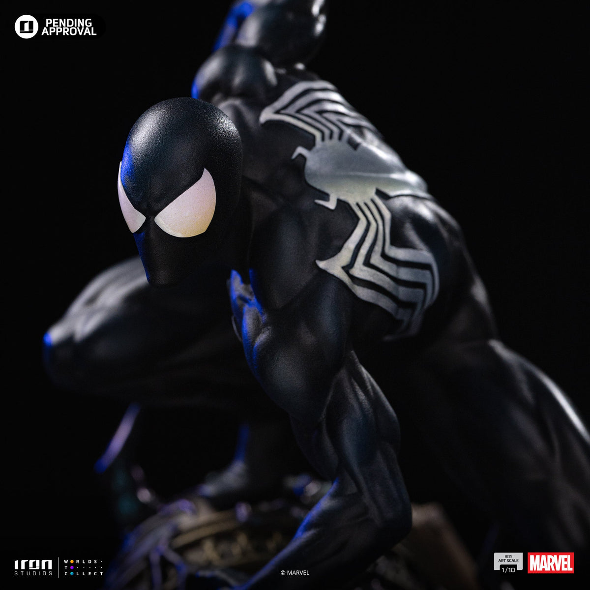 Spider-Man-in-Schwarz-Statue - Marvel Comics - BDS Art Scale 1/10 - Iron Studios - Vorbestellung