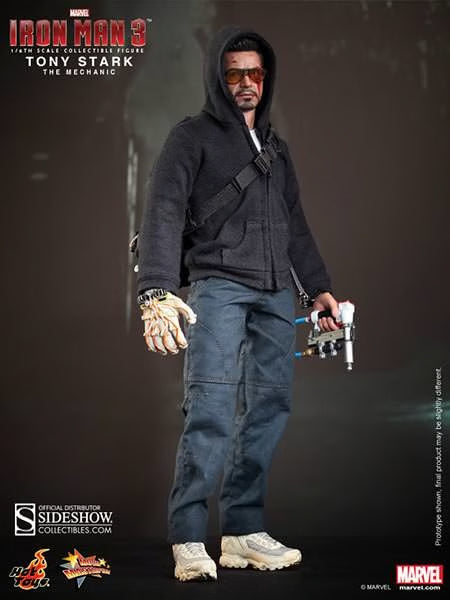 Tony Stark (édition spéciale The Mechanic) figurine articulée à l'échelle 1/6 - Hot Toys