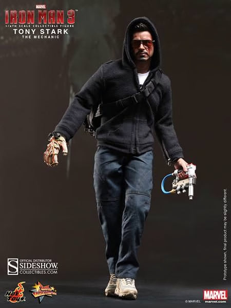 Tony Stark (édition spéciale The Mechanic) figurine articulée à l'échelle 1/6 - Hot Toys