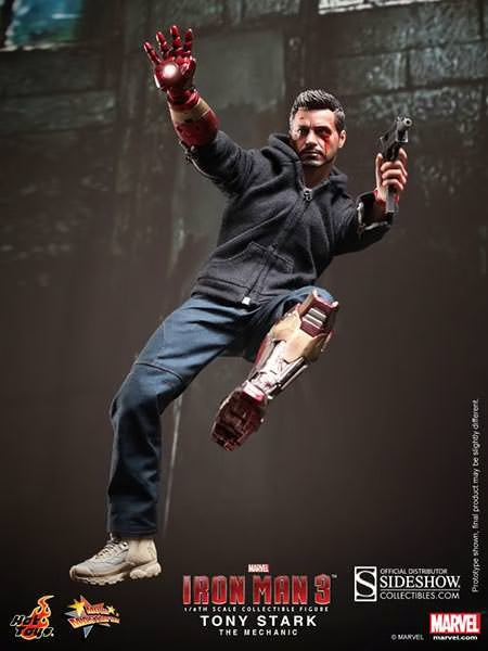 Tony Stark (édition spéciale The Mechanic) figurine articulée à l'échelle 1/6 - Hot Toys