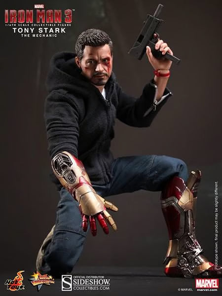 Tony Stark (édition spéciale The Mechanic) figurine articulée à l'échelle 1/6 - Hot Toys