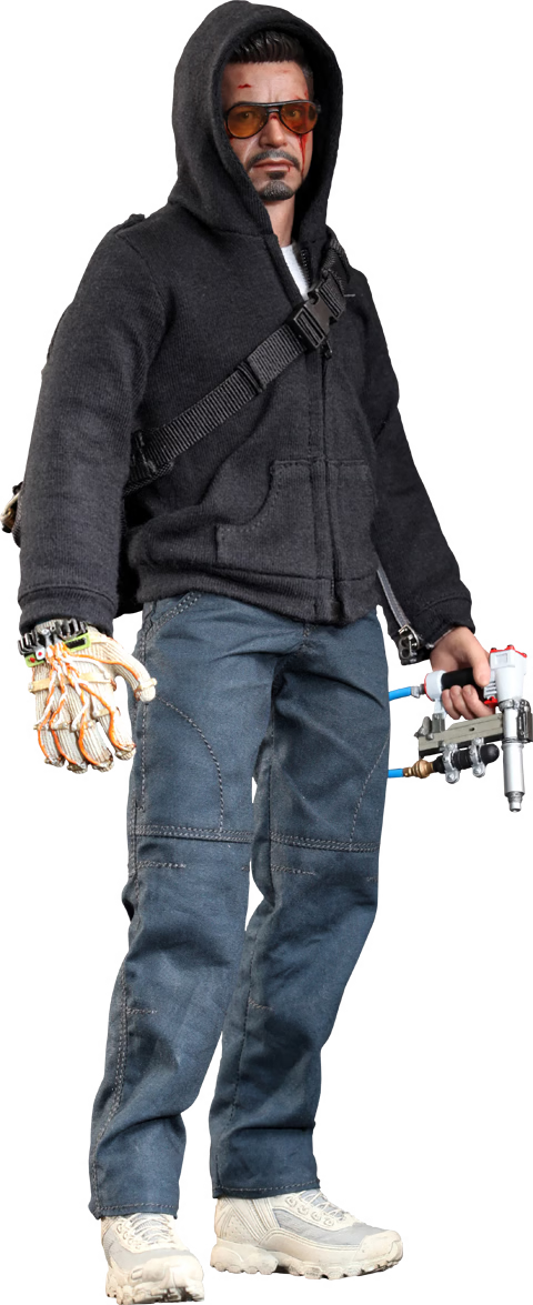 Tony Stark (édition spéciale The Mechanic) figurine articulée à l'échelle 1/6 - Hot Toys