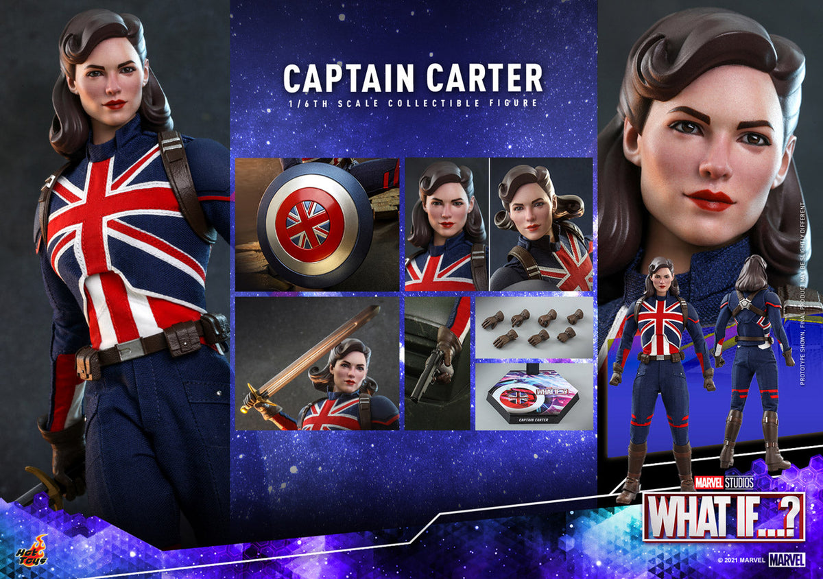 Captain Carter 1/6-Actionfigur - Hot Toys