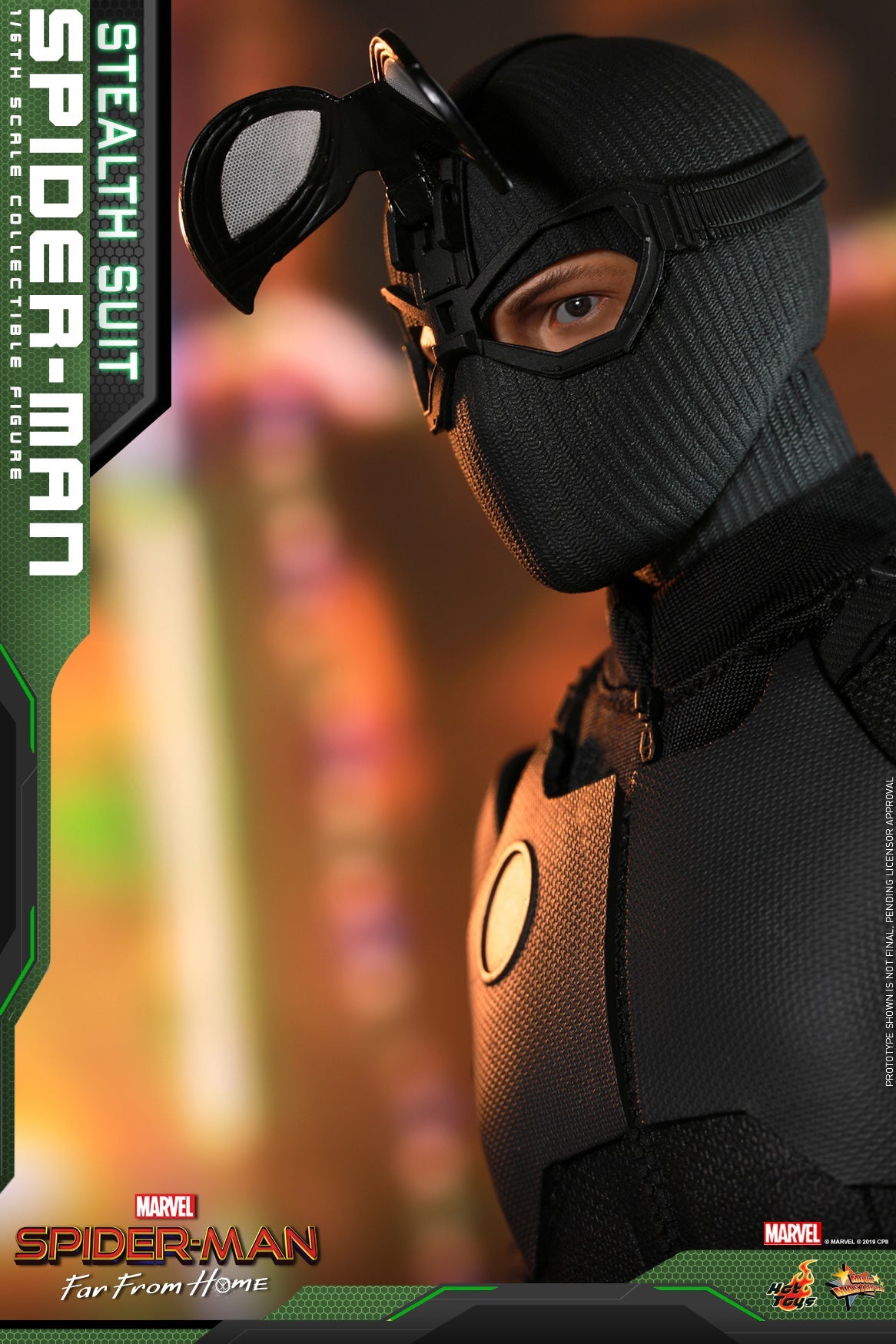 Spider-Man (Stealth Suit) 1/6 Scale Action Figure - Hot Toys